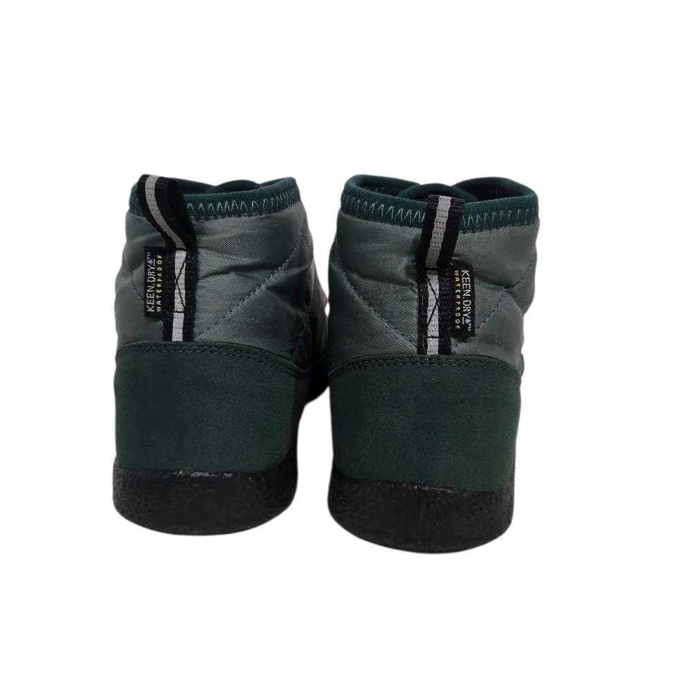 Keen Howser II Kids Green Winter Boots
